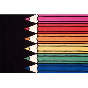 Dywan Crayons-Multi