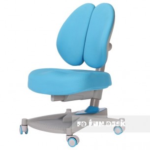 Fotel biurowy dla ucznia Contento Blue