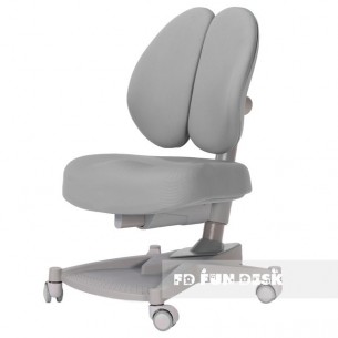 Fotel biurowy dla ucznia Contento Grey