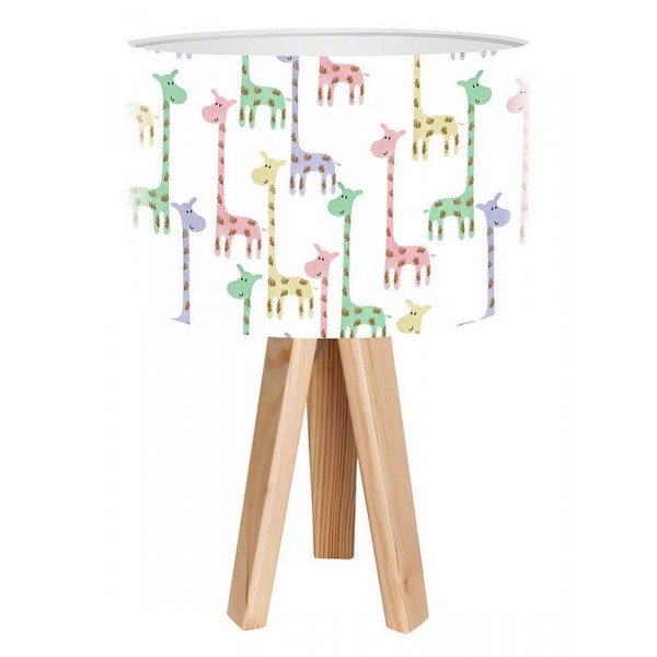 Lampa stołowa dla dzieci Zabawne Żyrafy